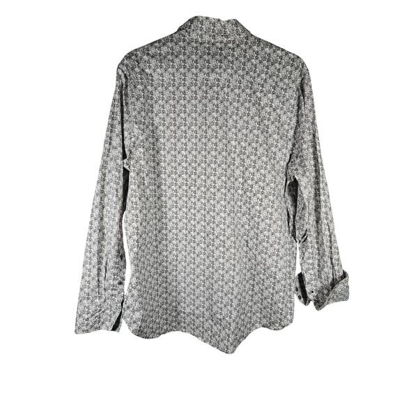 Robert Graham Men's Skull Shirt Long Sleeve Button Down Fun Cuff Size XL - Picture 4 of 7